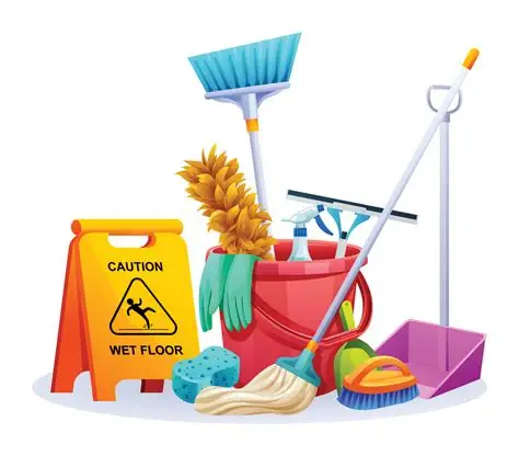 Cleaning supplies
