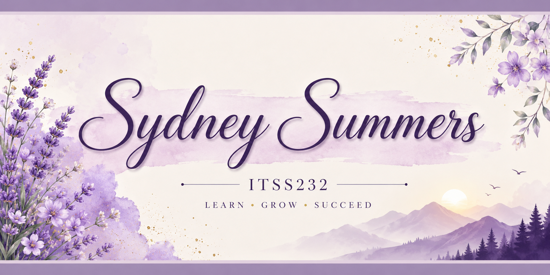 Sydney Summers Header